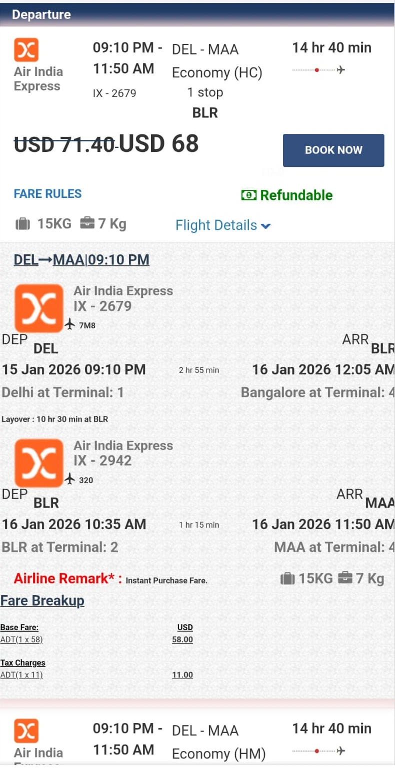 Corporate Travel Booking System