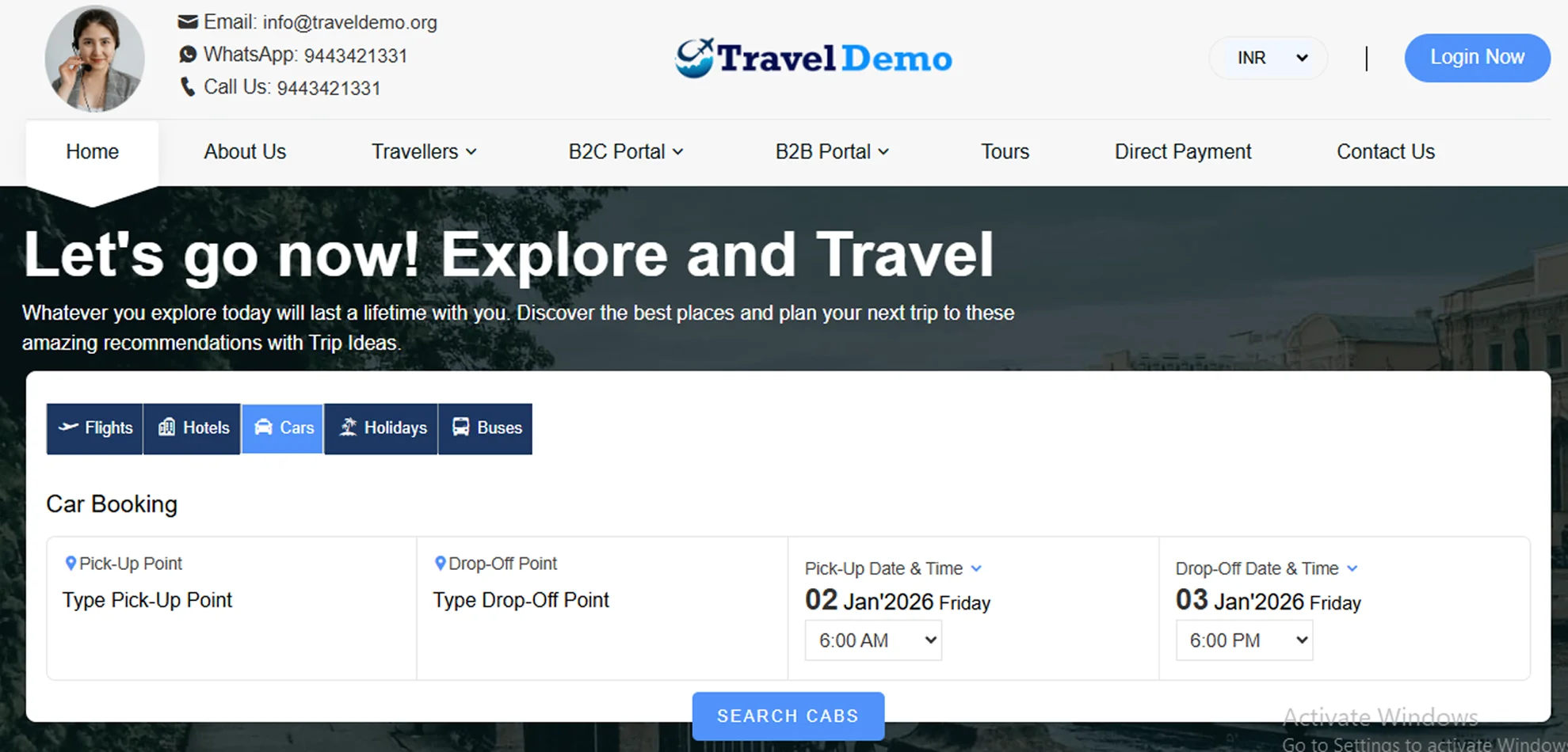 Travel Booking Software