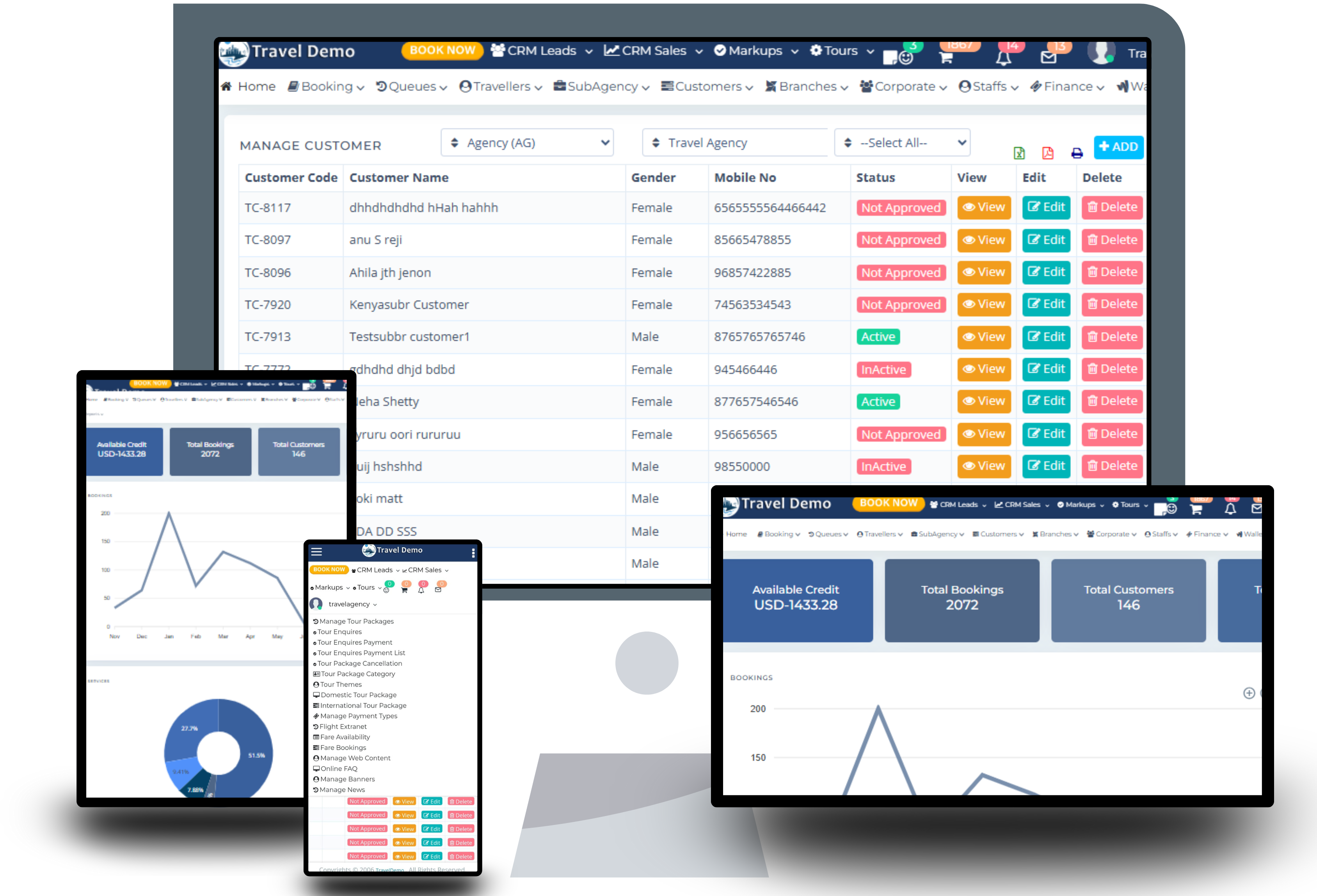 B2B Tour Booking System