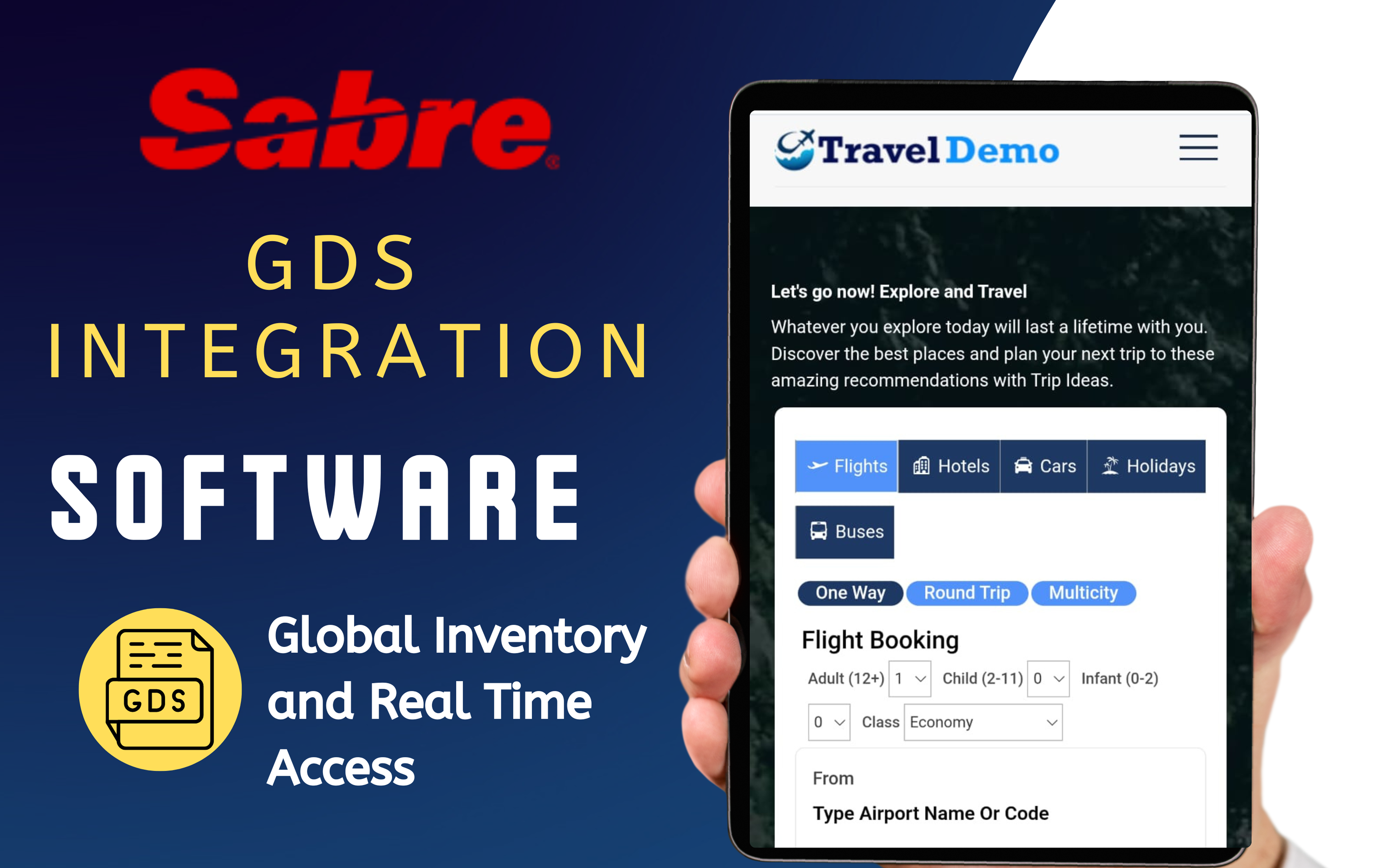 Travel CRM Software Demo Dashboard